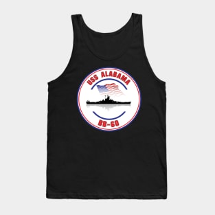 USS Alabama BB-60 Tank Top